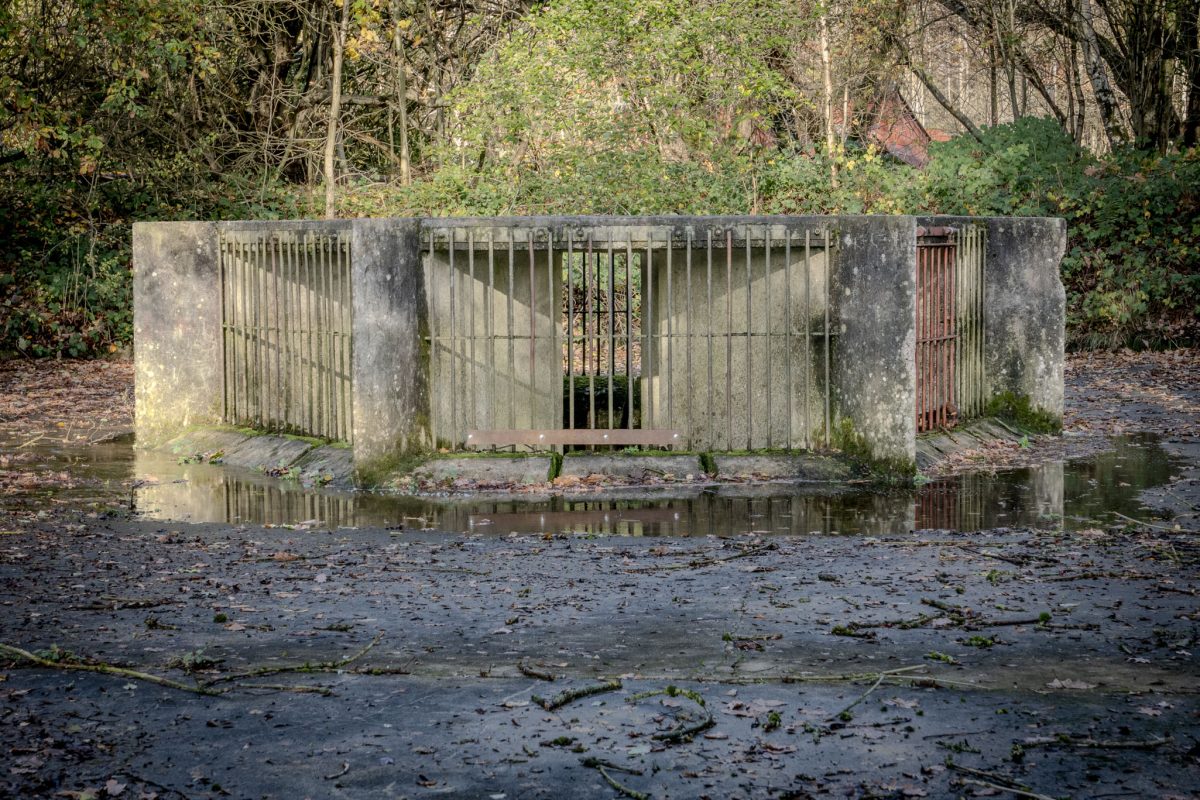 The Actual Drainage Shaft Where The Ransom Money Was To Be Left In Bathpool Park The Location Where Lesley Whittle Killed By Donald Neilson Aka The Black Panther Kidnap Murder Case In 1975
