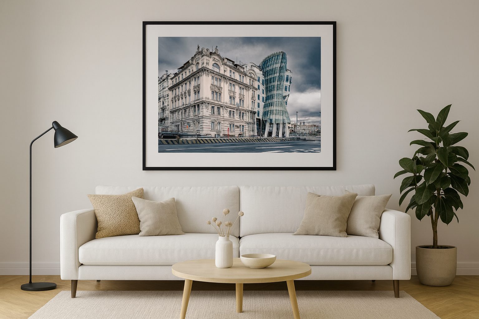 Dancing House Prague – Modern Architecture – Cityscape Wall Art - Image 2