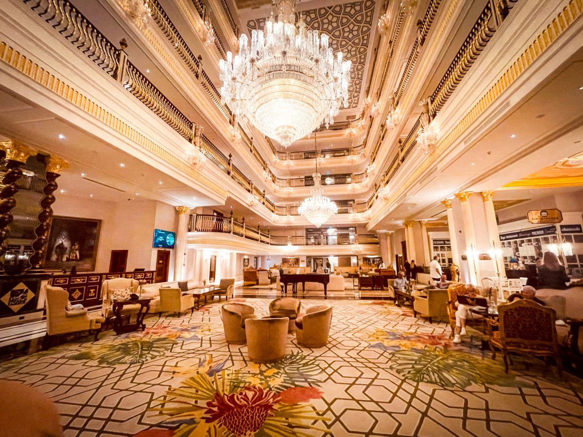 Mardan Palace Lobby Interior Antalya Turkey