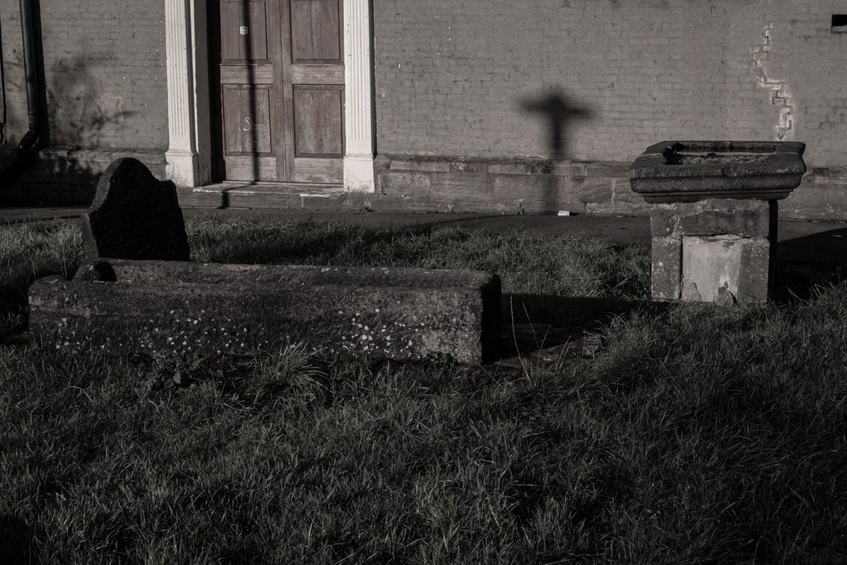 Grave Shadow of a Cross, Burslem